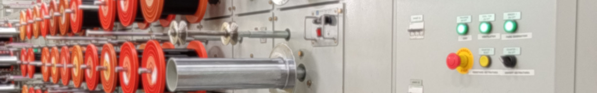 Utilaj industrial de bobinat fire