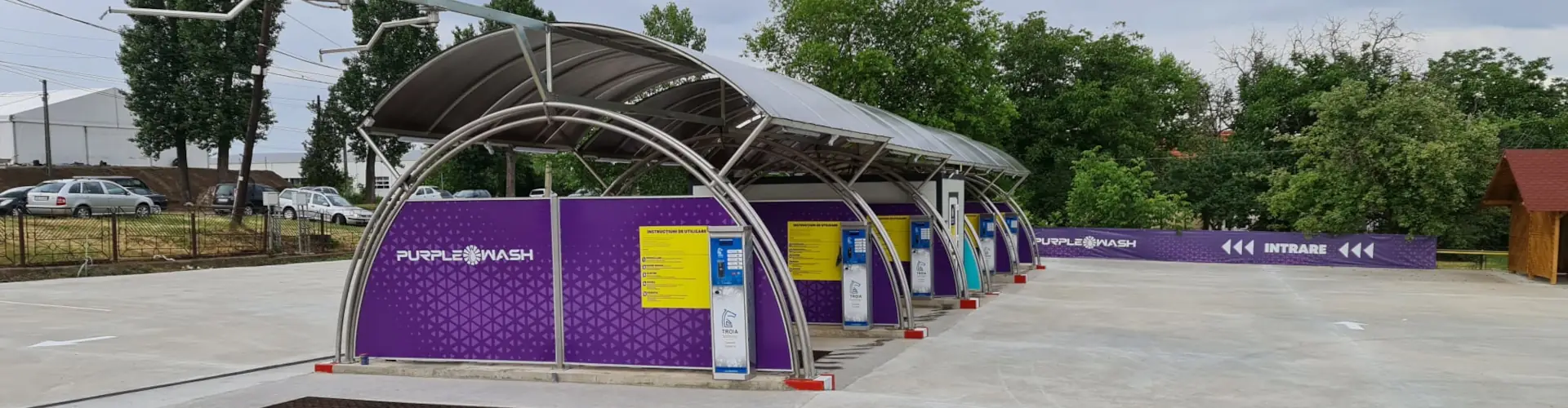 Electronică spălătoria Purple-Wash din Iași