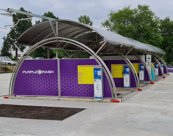Electronică spălătoria Purple-Wash din Iași