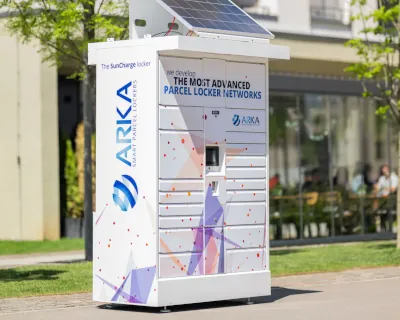 Arka SunCharge locker